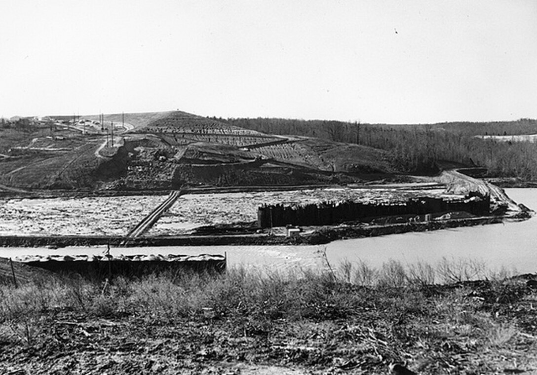 Hartwell Dam February 1958