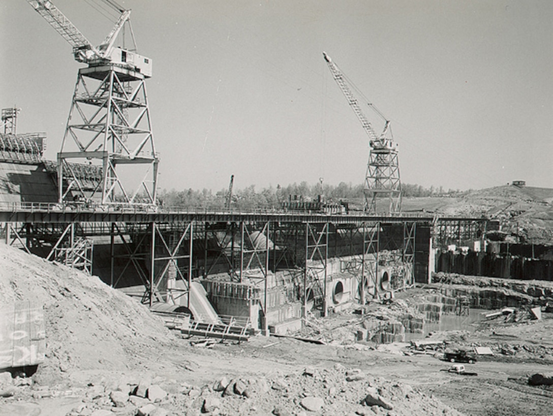 Hartwell Dam April 1959