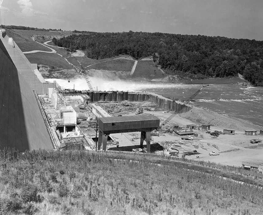 Hartwell Dam 1961