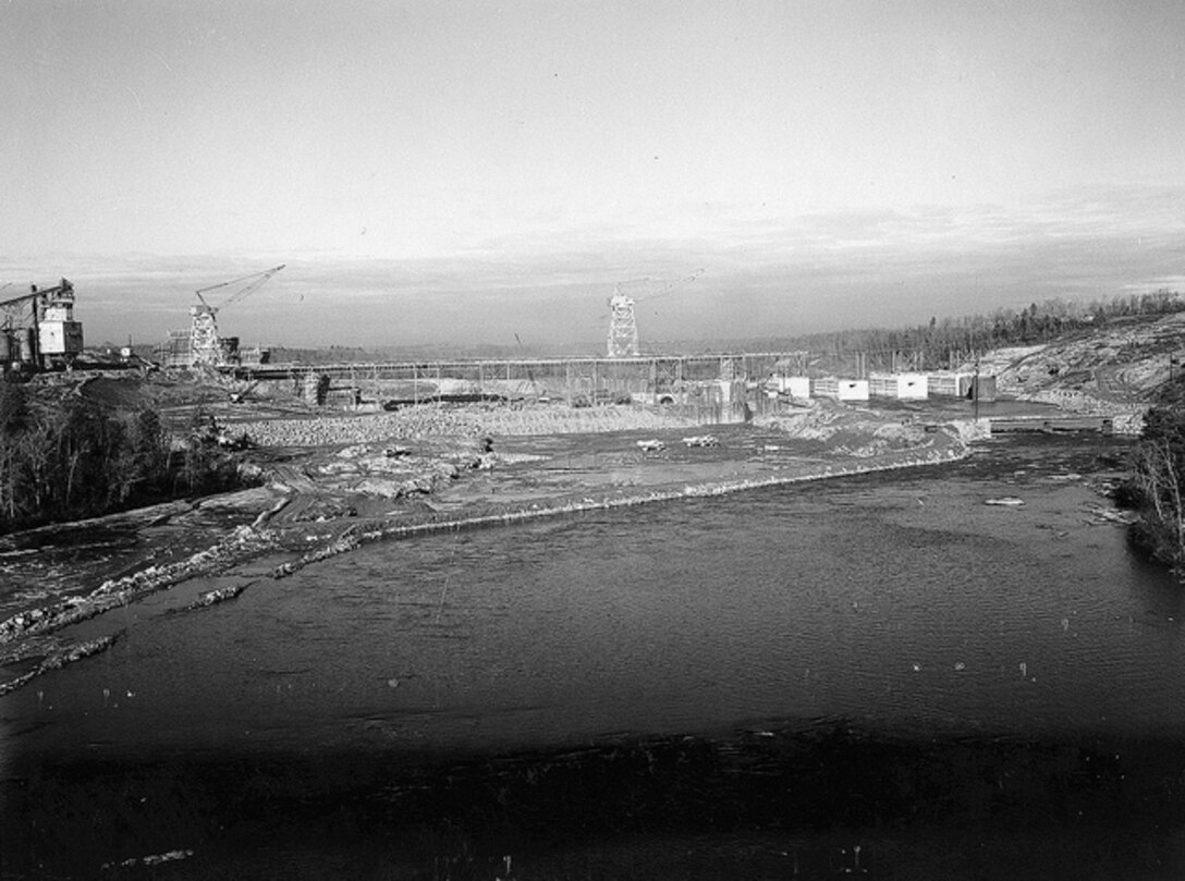 Hartwell Dam January 1959