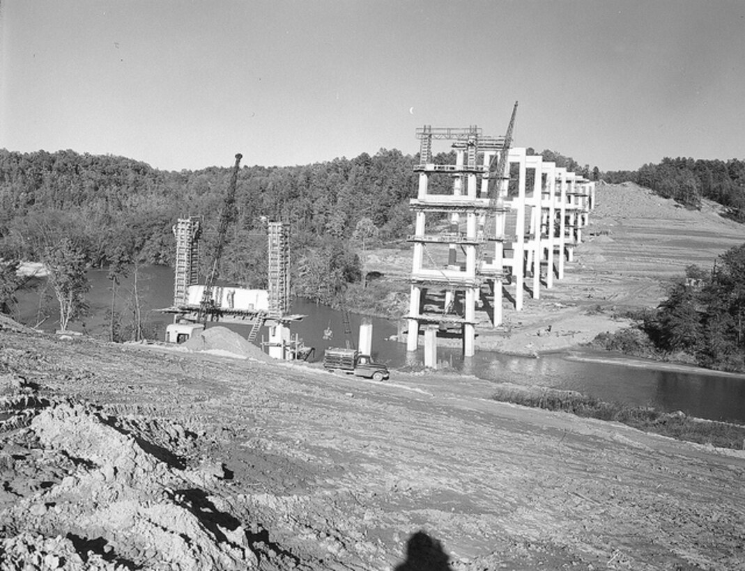 Hartwell Dam November 1959