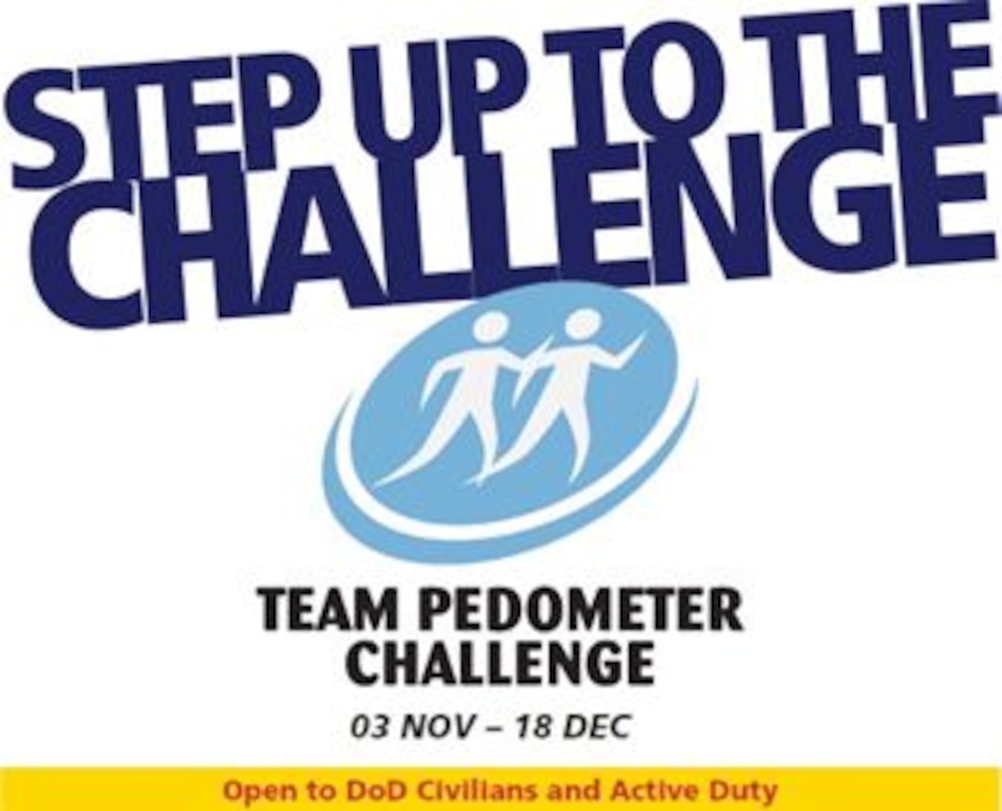 During November and December, Air Force Materiel Command will promote the Team Pedometer Challenge. Team Pedometer Challenge is a command-wide initiative promoting walking for physical activity. TPC’s health focus will be exercise and arthritis. Civilian Health Promotion Services will conduct the challenge. 