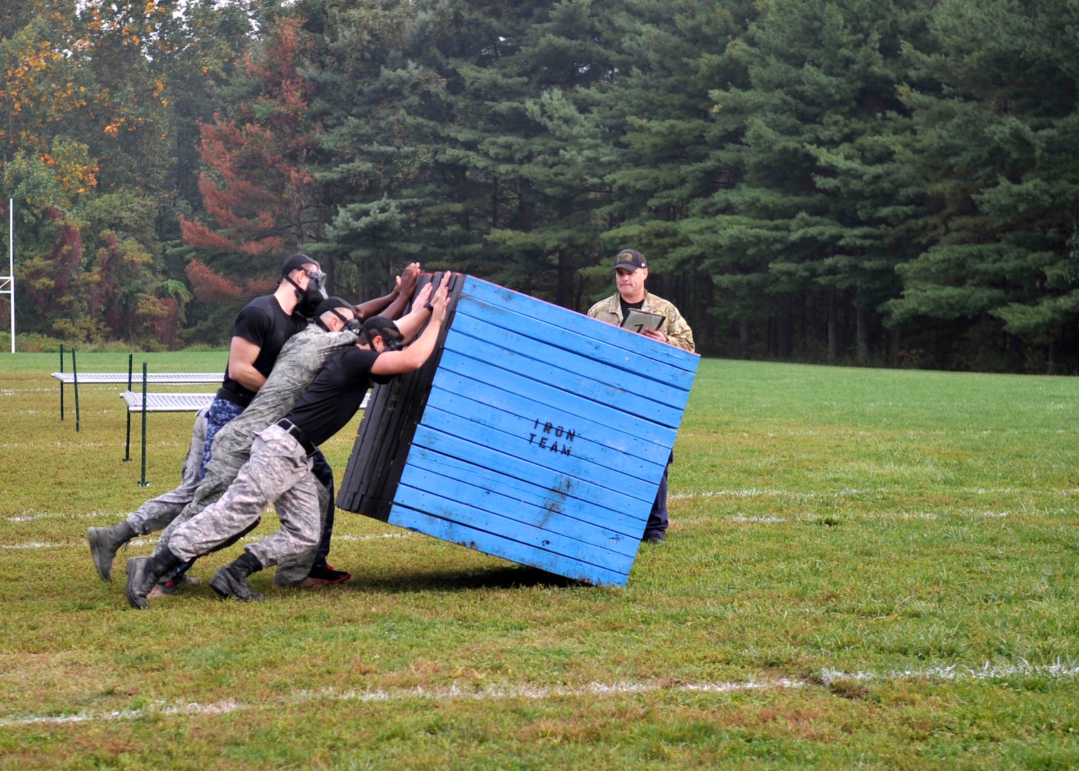 DIA service members participate in the Prince George’s County Police Fifth Annual Iron Team Competition where teams of four endure 16 grueling, consecutive events in a timed race. 