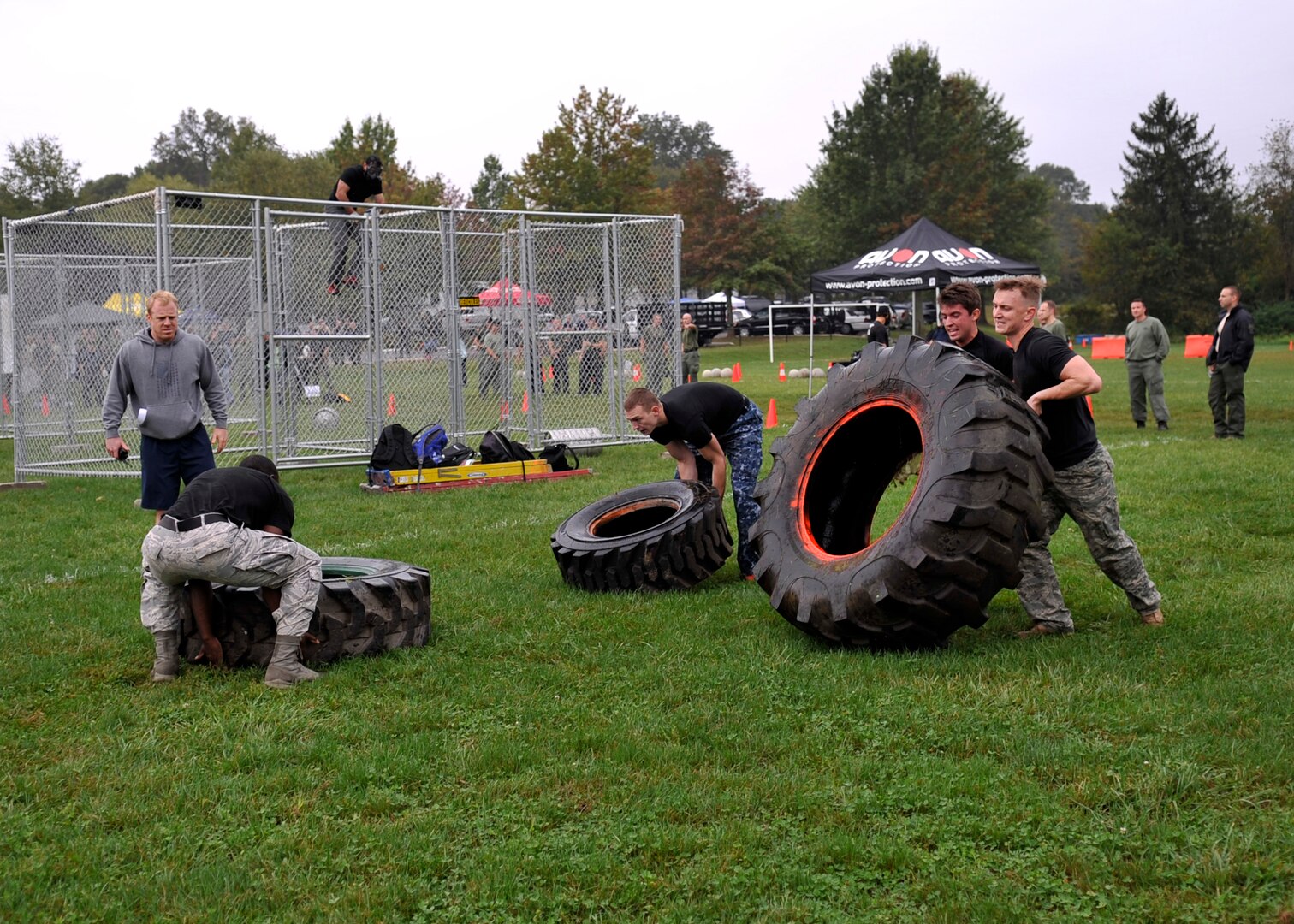 DIA service members participate in the Prince George’s County Police Fifth Annual Iron Team Competition where teams of four endure 16 grueling, consecutive events in a timed race.