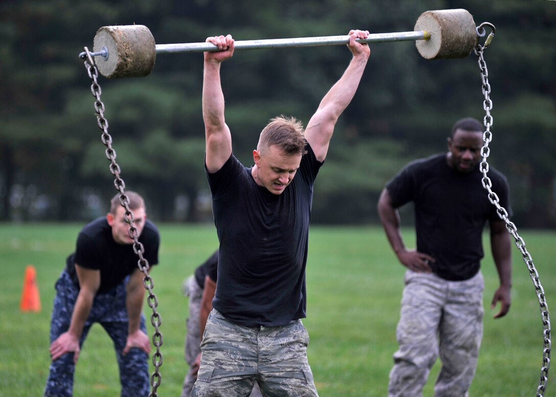 DIA service members participate in the Prince George’s County Police Fifth Annual Iron Team Competition where teams of four endure 16 grueling, consecutive events in a timed race. 