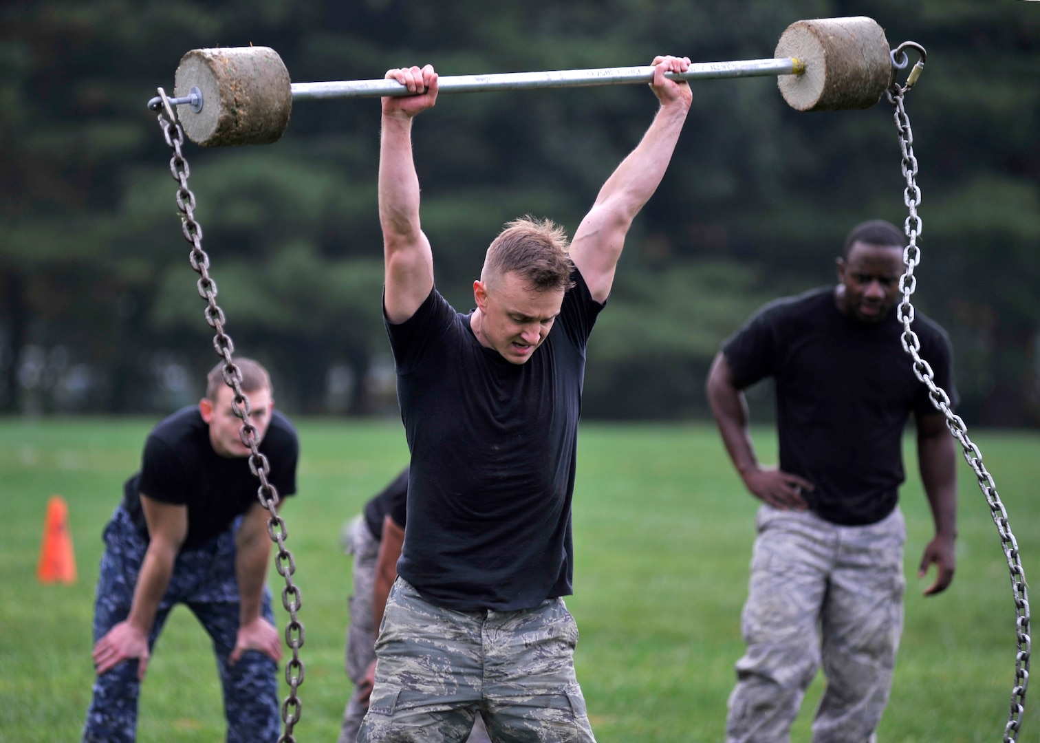 DIA service members participate in the Prince George’s County Police Fifth Annual Iron Team Competition where teams of four endure 16 grueling, consecutive events in a timed race. 