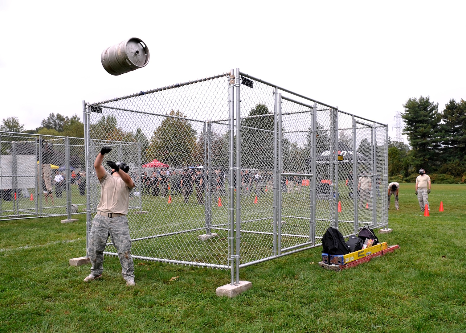 DIA service members participate in the Prince George’s County Police Fifth Annual Iron Team Competition where teams of four endure 16 grueling, consecutive events in a timed race. 