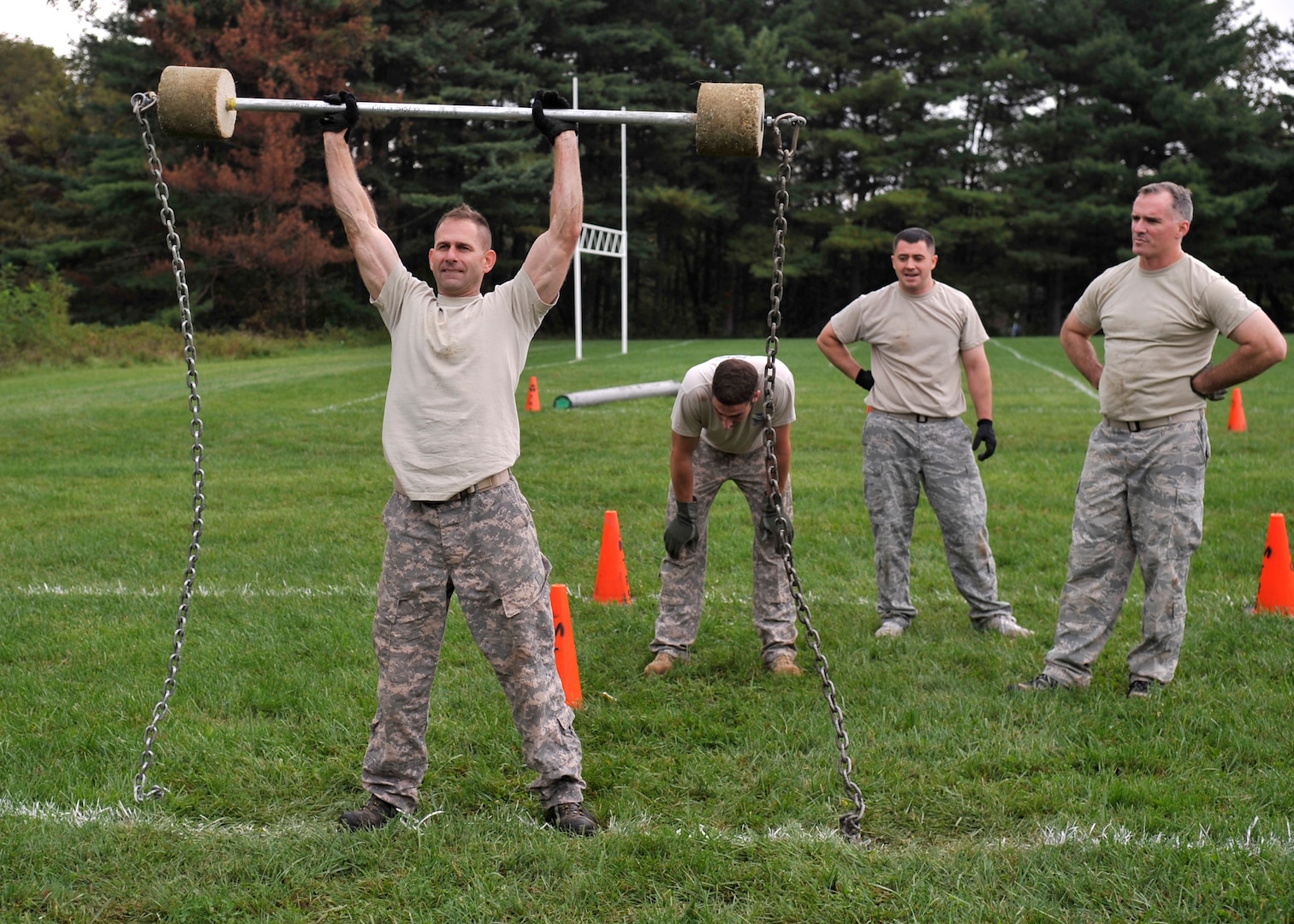 DIA service members participate in the Prince George’s County Police Fifth Annual Iron Team Competition where teams of four endure 16 grueling, consecutive events in a timed race. 