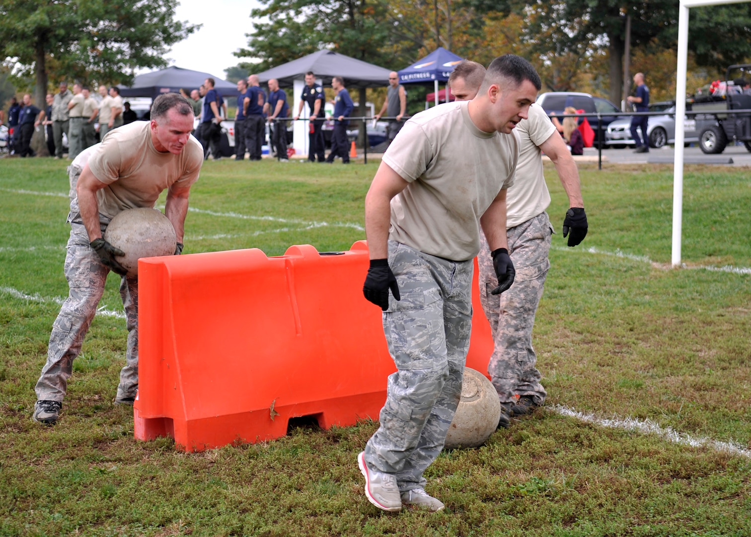 DIA service members participate in the Prince George’s County Police Fifth Annual Iron Team Competition where teams of four endure 16 grueling, consecutive events in a timed race.