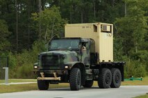 U.S. Marines participating in exercise Vigilant Response 2014 (VR14) deliver vaccines aboard Marine Corps Air Station New River, N.C., Oct. 7, 2014.  VR14 was a two-day exercise designed to test the ability to conduct command and control measures in response to a pandemic outbreak aboard the Air Station.
