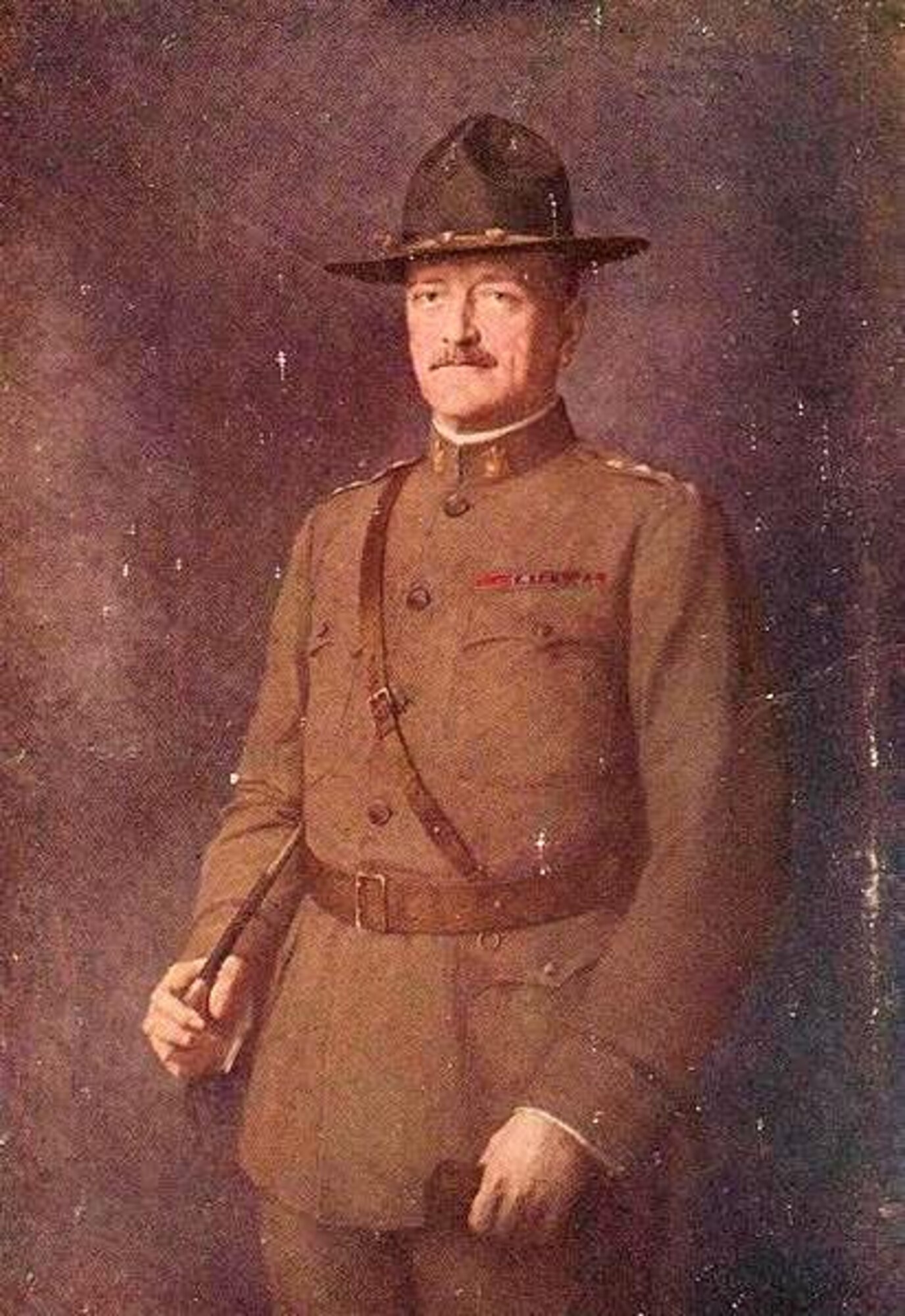 Portrait of John J. Pershing by french painter Léon Hornecker (1864-1924), oil on canvas 1903
This work is in the public domain in those countries with a copyright term of life of the author plus 80 years or less. 
