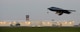 A B-2 Spirit takes off from Whiteman Air Force Base, Mo., Oct. 26, 2014. The aircraft is a multi-role bomber capable of delivering both conventional and nuclear munitions. The B-2's flight was in support of Global Thunder 15, a field training and battle staff exercise designed to exercise all U.S. Strategic Command mission areas with primary emphasis on nuclear command, control and communications. (U.S. Air Force photo by Staff Sgt. Alexandra M. Boutte/Released)