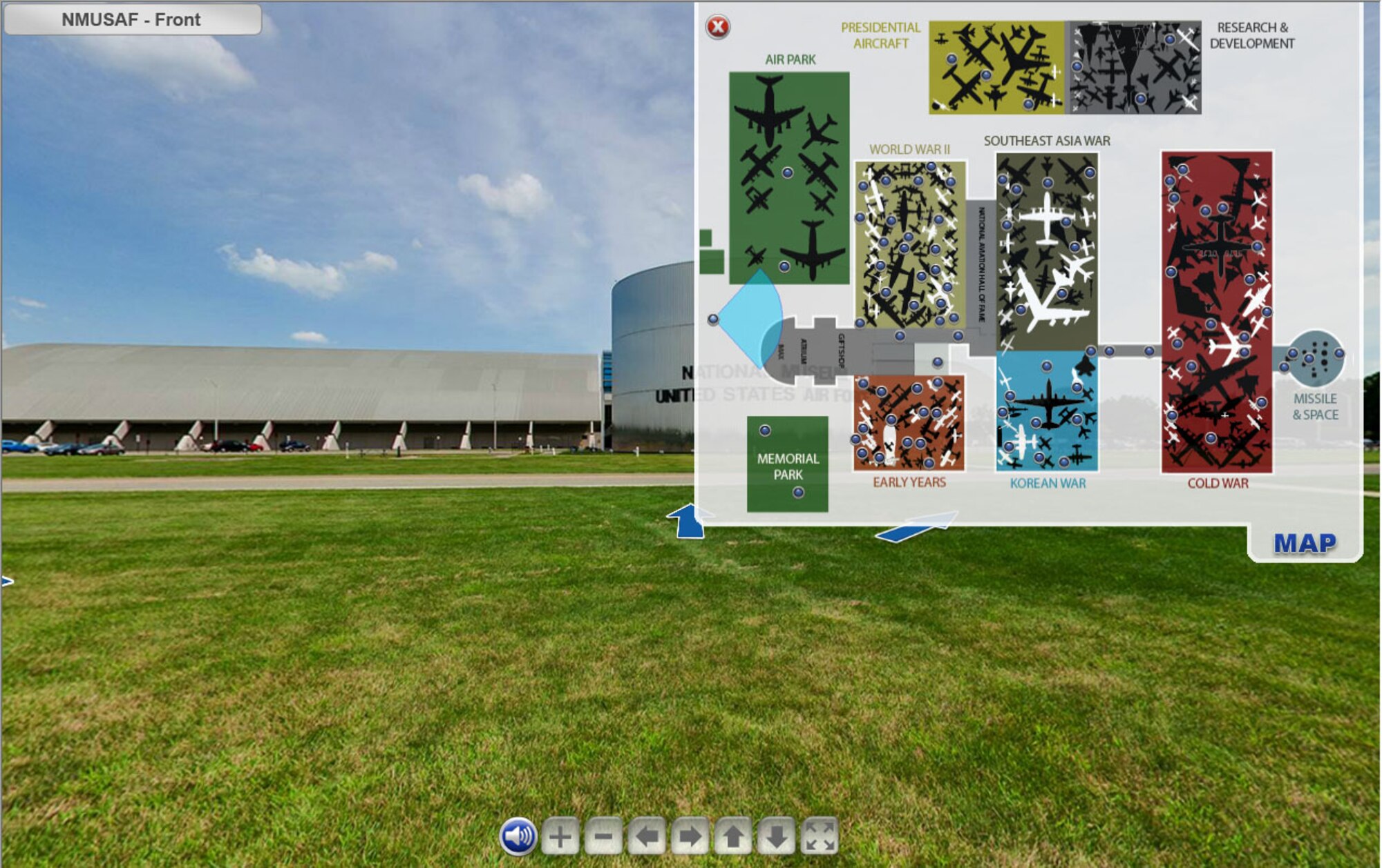 National Museum of the U.S. Air Force Virtual Tour - http://nmusafvirtualtour.com