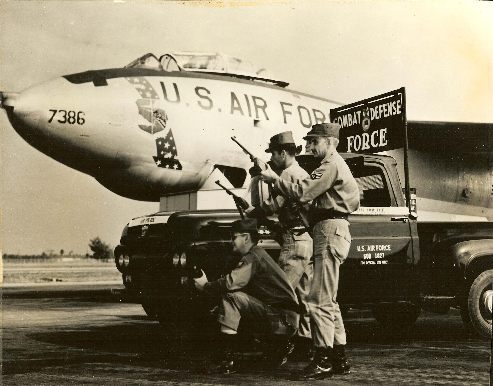 Going back to the 1950s, MacDill Air Force Base, Fla. was a member of U.S. Strategic Command's ancestor, Strategic Air Command. From MacDill’s runways, the courageous Airmen of that time launched the then-new strategic bomber, the swept-wing B-47 Stratojet, which took off with a loud roar and massive exhaust plumes. (Courtesy photo)