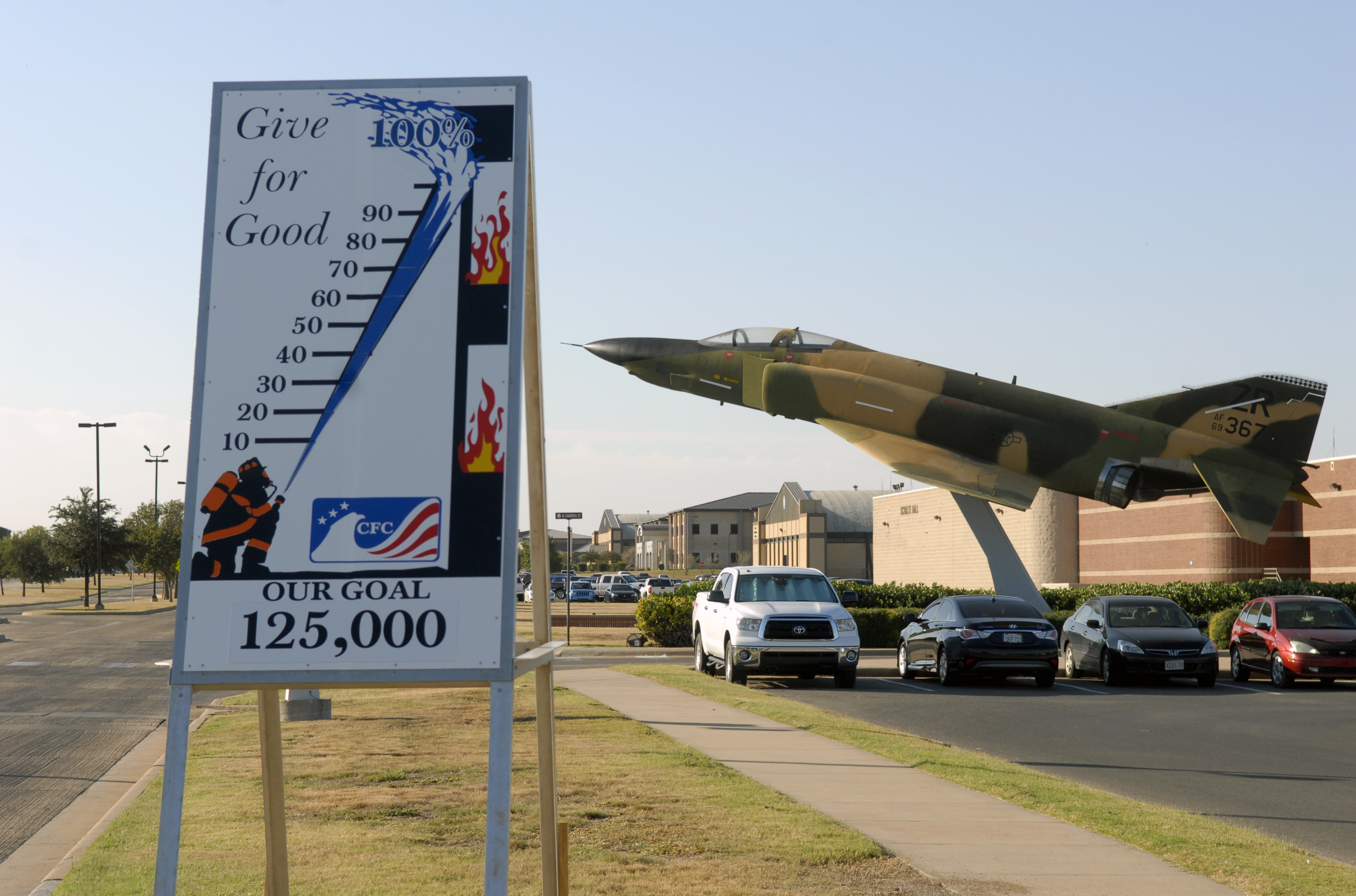 Goodfellow first in AETC to reach CFC goal > 33rd Fighter Wing