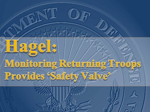 A 21-day monitoring period for U.S. service members returning from areas affected by Ebola in West Africa provides a margin of safety that troops and their families wanted, Defense Secretary Chuck Hagel said in Washington Wednesday.