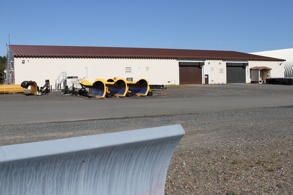Building 1742 at Misawa Air Base was briefly the home of the 35th Civil Engineer Squadron’s “Dirt Boys.”  During the tenure of the Dirt Boys in the building, several unexpected deaths occurred among Japanese civilians in the unit.  (U.S. Air Force photo/Dr. Richard Clark)