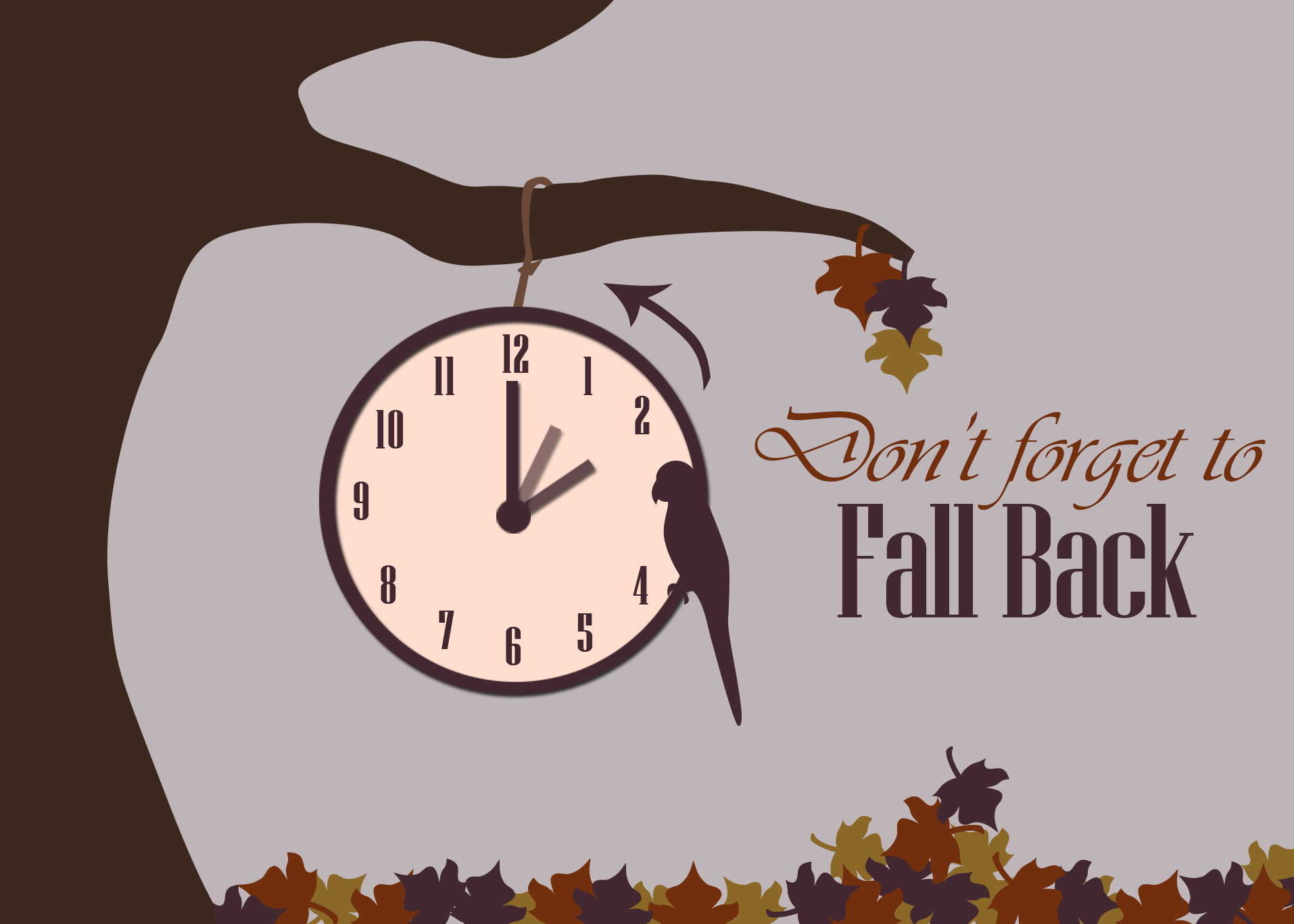 When does daylight savings time end and when do clocks 'fall back