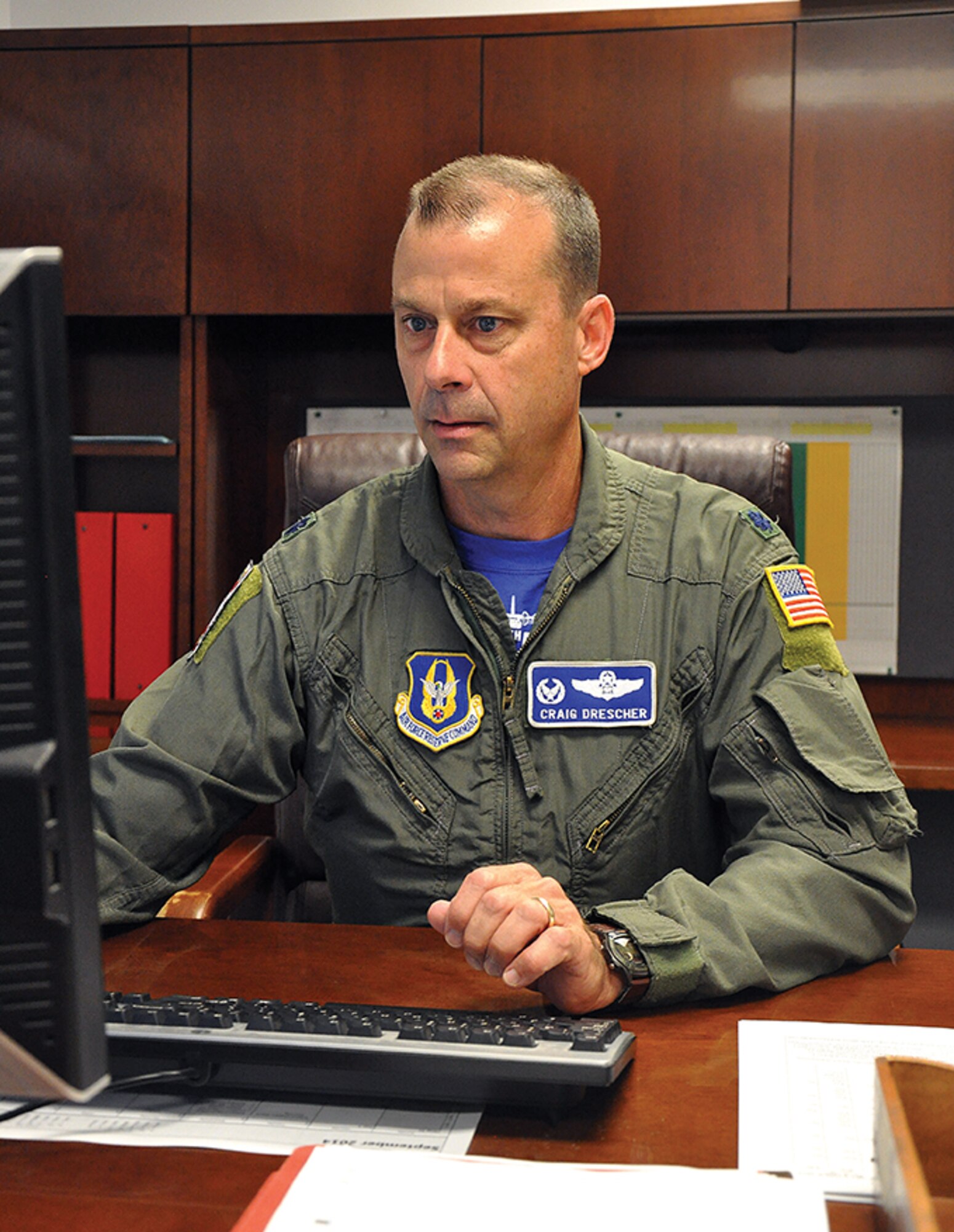 Lt. Col. Craig W. Drescher is now Deputy Operations Group Commander of the 908th Airlift Wing.
