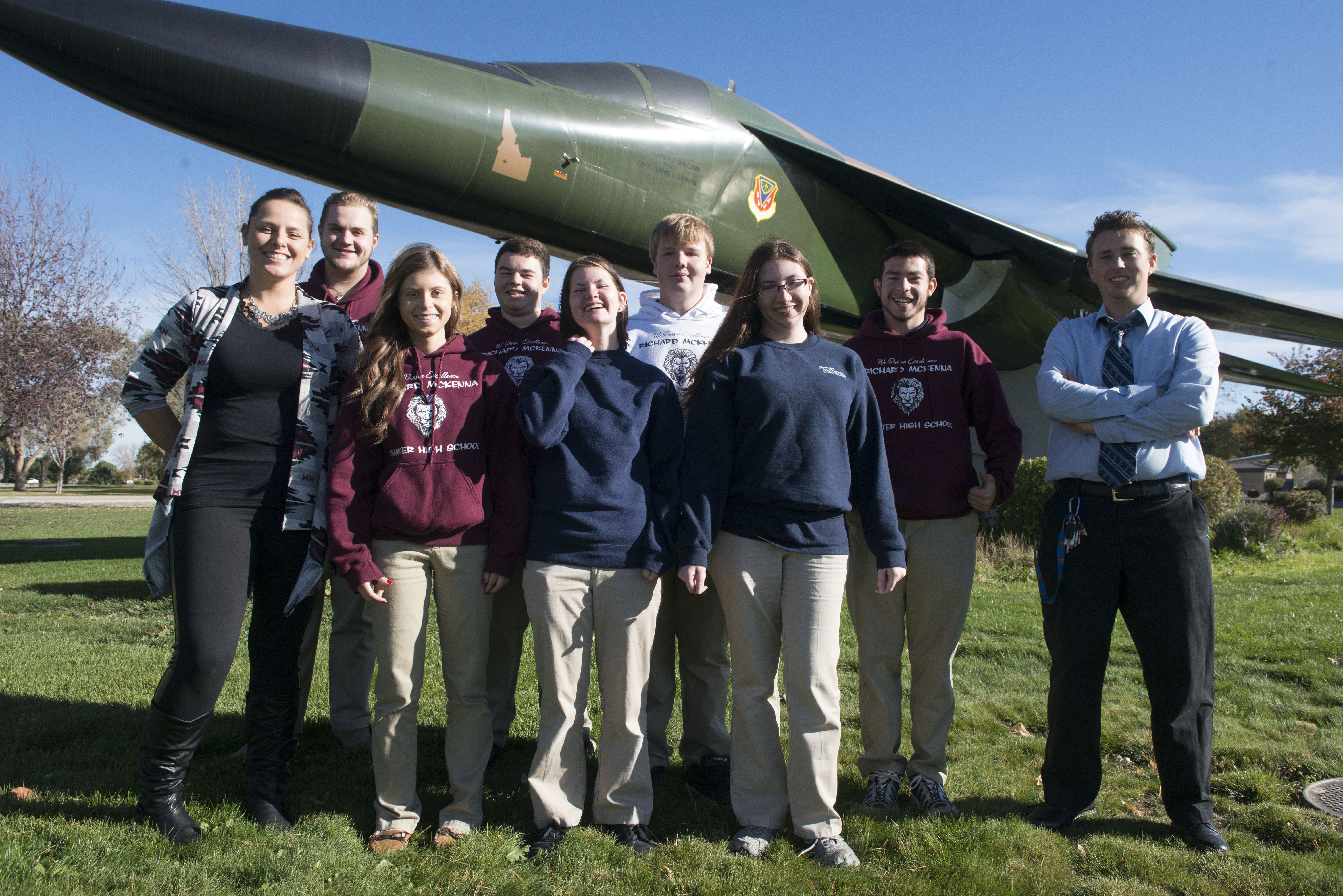 Richard Mckenna Students Visit Mhafb Mountain Home Air Force Base Article Display