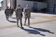 Chief Master Sgt. of the Air Force James Cody tours 916th Air Refueling Wing maintenance facilities with Chief Master Sgt. James Loper, 916th ARW command chief, while visiting Seymour Johnson Air Force Base, North Carolina, Oct. 10. During the visit, Cody spent time with Airmen of the 916th ARW and its Total Force Associate partner, the 911th Air Refueling Squadron. (U.S. Air Force photo/Staff Sgt. Alan Abernethy)