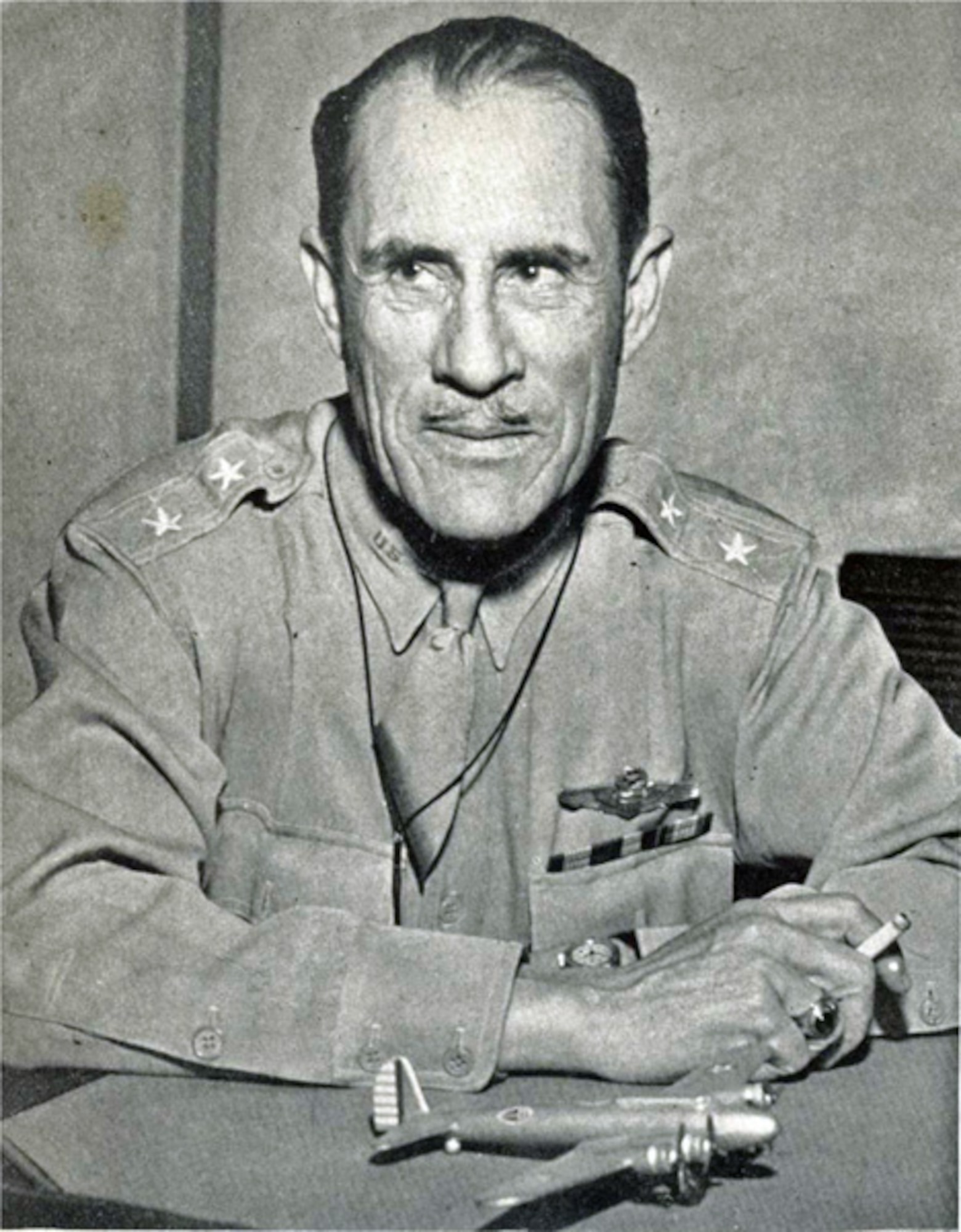 Maj. Gen. Clarence L. Tinker was the first American general to die in World War II. He was the first Native American in U.S. Army history to attain the rank of major general. Tinker Air Force Base, Oklahoma is named in his honor. He was a member of the Osage Nation. (Courtesy Photo)