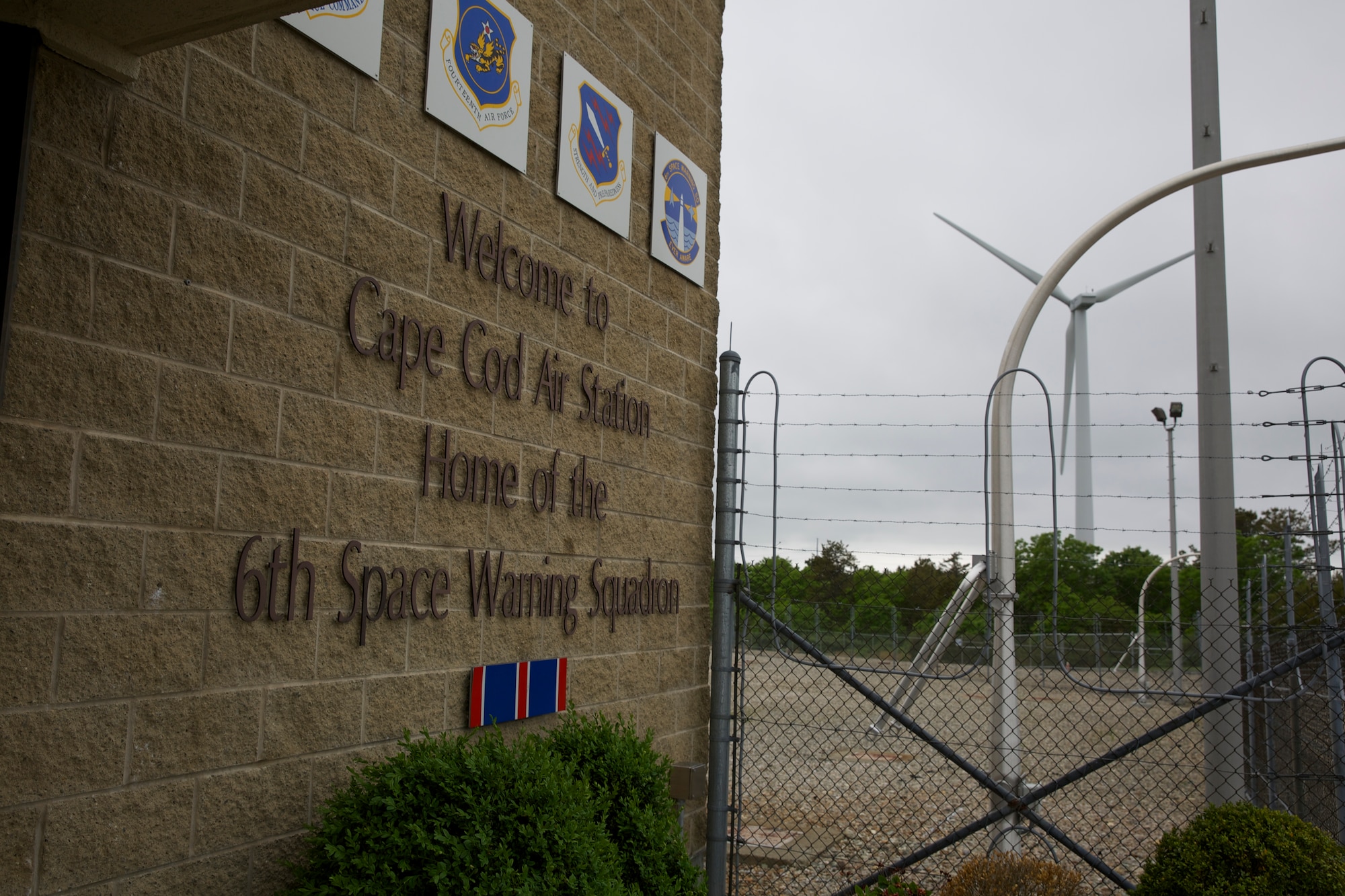 A massive groundwater cleanup effort at Joint Base Cape Cod, Mass., is now powered completely by three wind turbines located on the base. (U.S. Air Force photo/Eddie Green/Released)