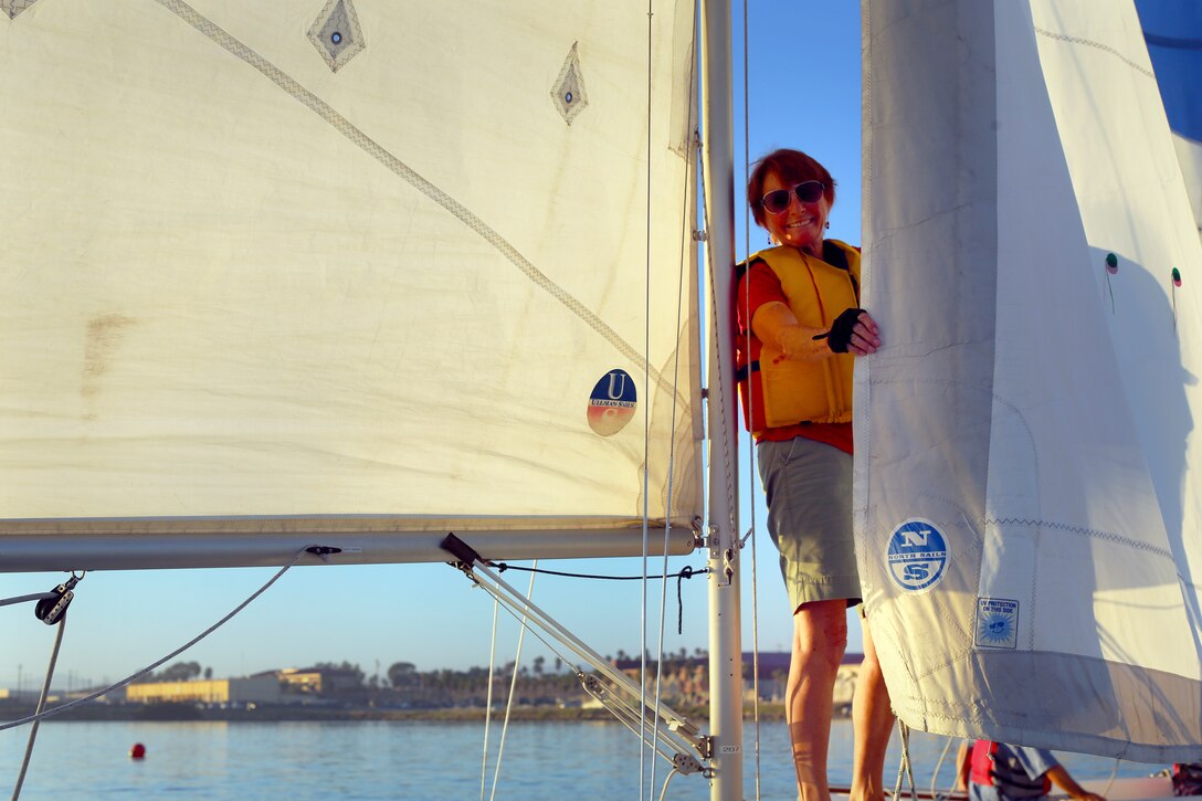 Nineteen people competed in small sailboat races held at the Del Mar Marina here, Aug. 27.


This event was also the culmination of the 2014 Summer Small Boat Race Series, which featured 41 races this season. The participants sailed using the Capri 16.5, and the Nomad 14 sailboats.
