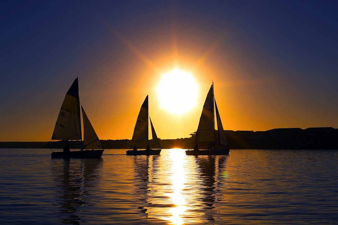 Nineteen people competed in small sailboat races held at the Del Mar Marina here, Aug. 27.


This event was also the culmination of the 2014 Summer Small Boat Race Series, which featured 41 races this season. The participants sailed using the Capri 16.5, and the Nomad 14 sailboats.
