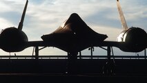 The SR-71 Blackbird was stationed at Beale Air Force Base, Calif., from January 1966 to January 1990. The Blackbird was an advanced, long-range, supersonic strategic reconnaissance aircraft. (Courtesy photo)    