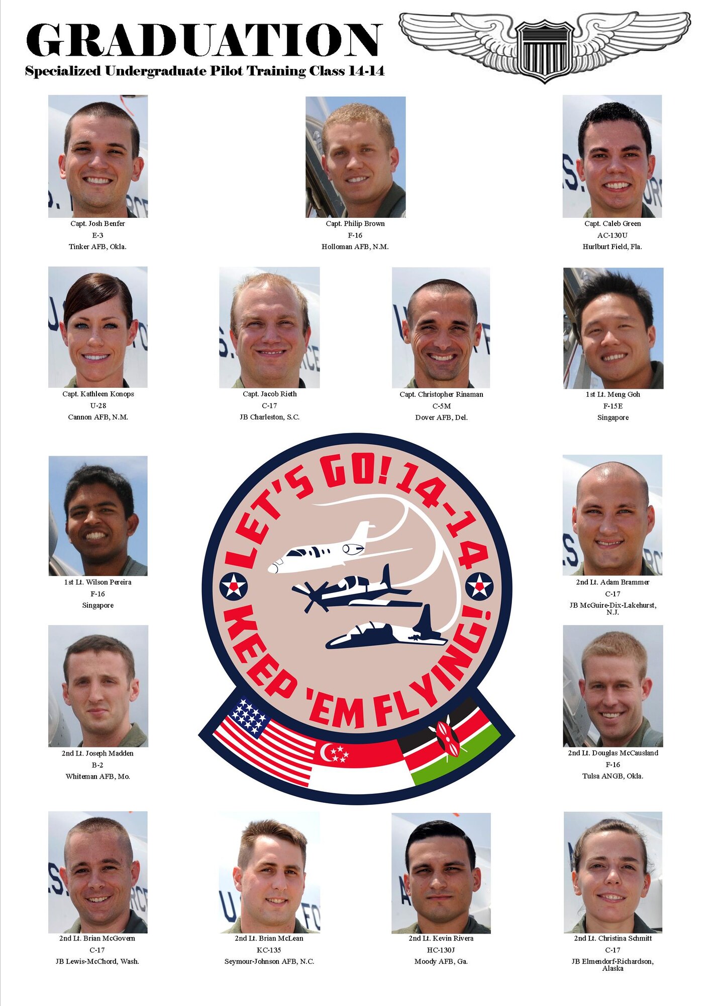 SUPT Class 14-14 set to graduate