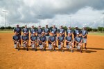 The 2014 All Air Force Ment's Softball Team (U.S. Air Force Photo by Joshua Rodriguez)