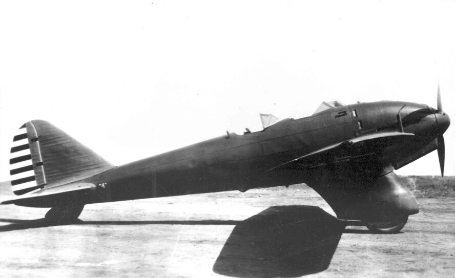 Side view of the Atlantic-Fokker XA-7. (U.S. Air Force photo)