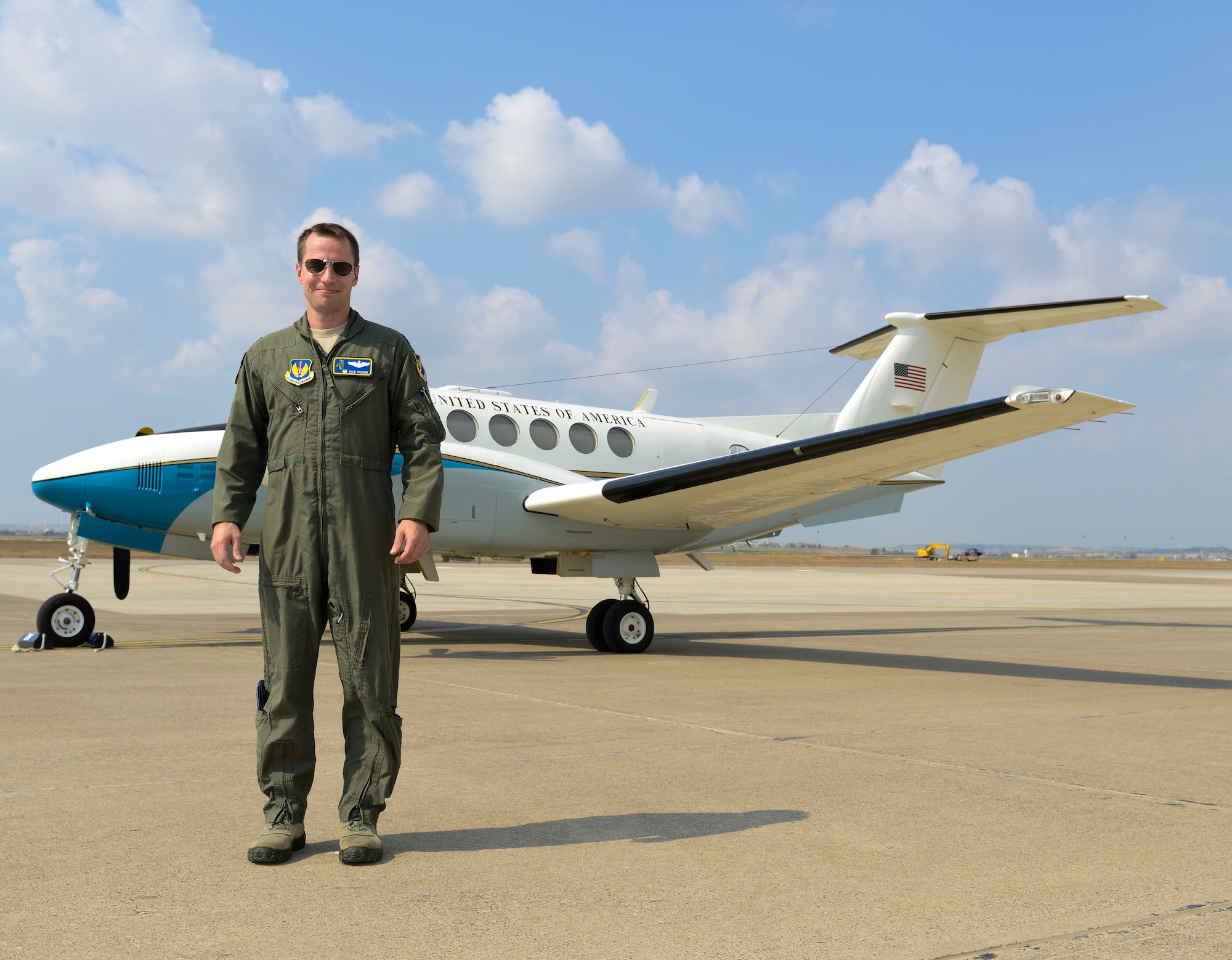 Lt. Col. Kyle Wilson is the commander of the 39th Operations Squadron. Wilson took command of the 39th OSS June 17, 2014, Incirlik Air Base, Turkey. (U.S. Air Force photo by Staff Sgt. Eboni Reams/Released)