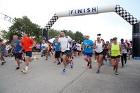 The Run for Life 5k kicks off Sept. 6, 2014, at Erberle Park at Joint Base San Antonio-Randolph. (U.S. Air Force photo/Desiree N. Palacios)