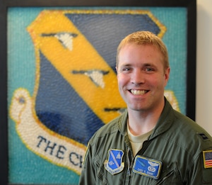 Capt. Casey Doane, 1st Helicopter Squadron pilot is being recognized as Joint Base Andrews’ “Warrior of the Week”, Sept. 3, 2014. Doane was recognized for his contributions and support to Senate Bill S. 1894, proposing the creation of an Air Force trial program allowing 15-20 deaf and hard of hearing individuals to attend Officer Training School or the Basic Officer Training Course. (U.S. Air Force photo/ Staff Sgt. Nichelle Anderson)