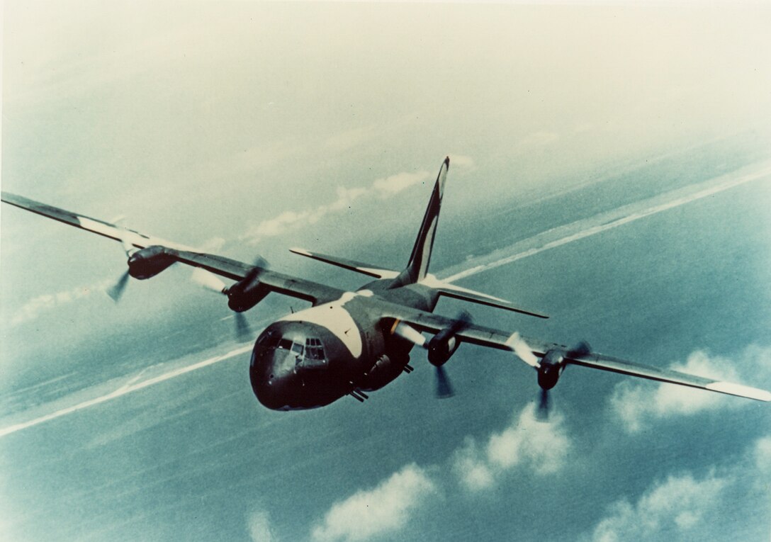 The First Lady in flight.  The aircraft known as the First Lady is currently on display at the Air Force Armament Museum on Eglin Air Force Base, Fla.  (Courtesy image)