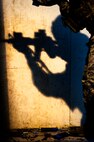 Staff Sgt. Ryan Fontaine, 219th Security Forces Squadron member, fires an M4 rifle during training on Minot Air Force Base, N.D., Sept 3, 2014. Fontaine is a member of the 91st Security Forces Group Global Strike Challenge team.   (U.S. Air Force photo/Senior Airman Brittany Y. Bateman)