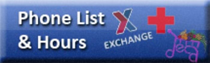 Phone List & Hours