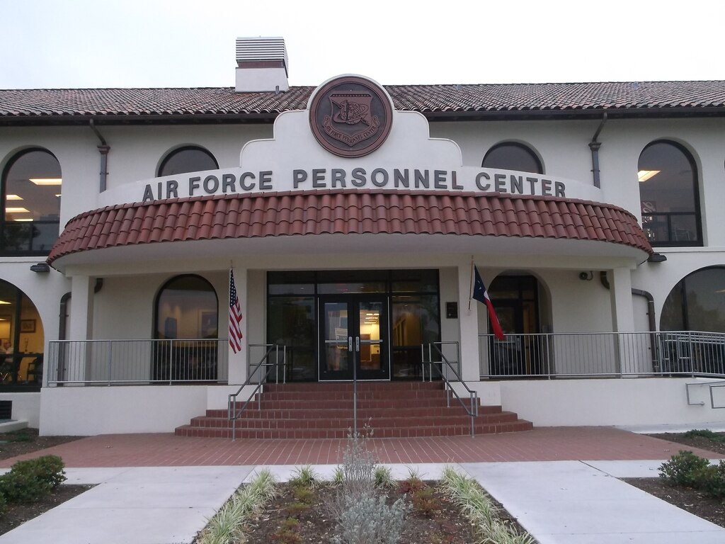 The U.S. Air Force Personnel Center at Joint Base San Antonio-Randolph in Texas has been restored to its historic look. The Facilities Repair and Renewal Project was the first comprehensive renovation of the building since it was built in the 1930s.