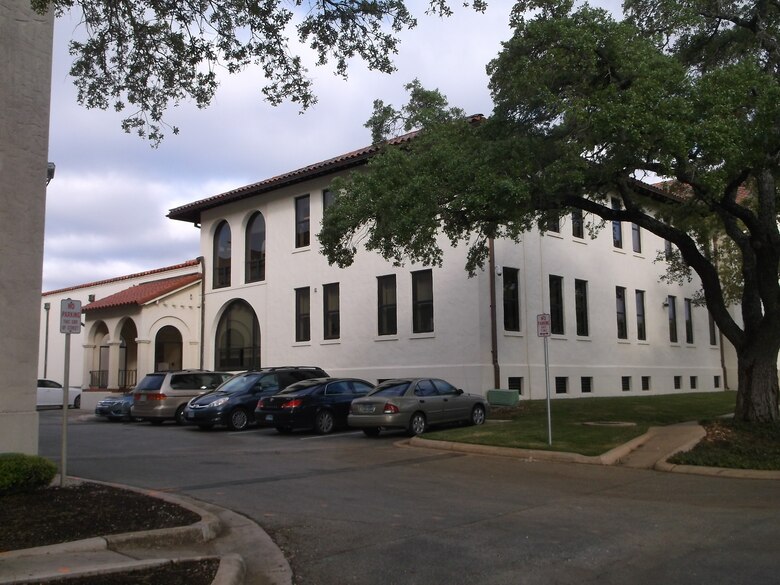 U.S. Air Force Personnel Center at Joint Base San Antonio-Randolph in Texas has been restored to its historic look through Huntsville Center's Facilities Repair and Renewal Program.