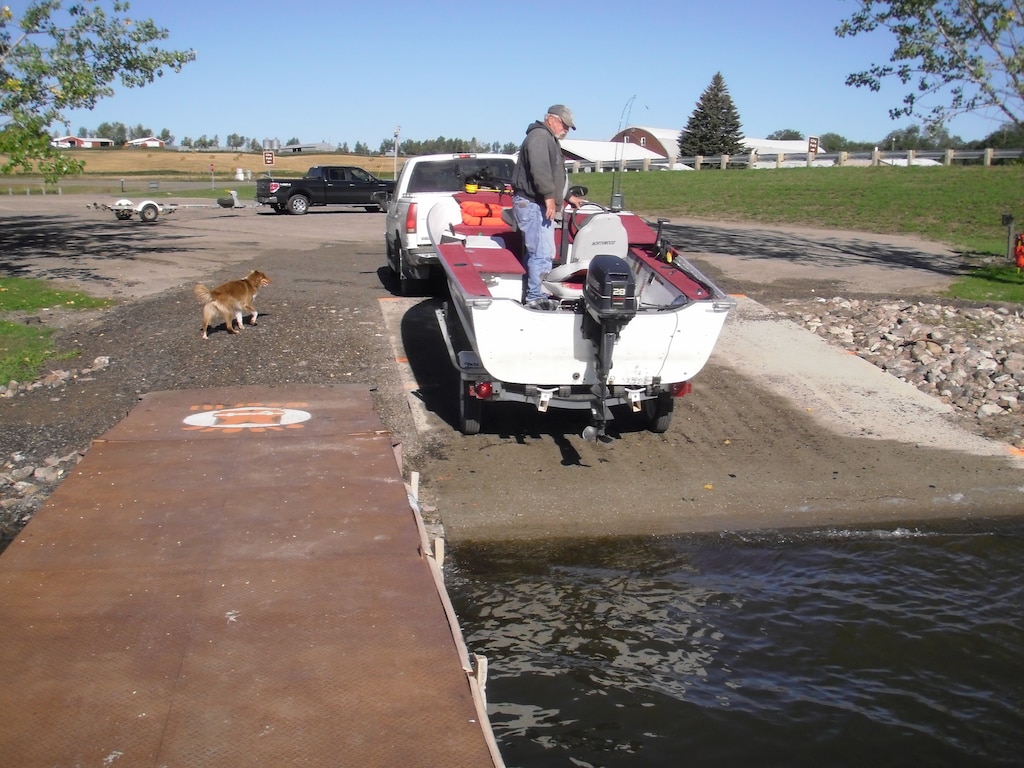 A much needed renovation was completed at the Sibley boat ramp located on the north end of Baldhill Dam / Lake Ashtabula, near Valley City, N.D., in late August. 

When the ramp was constructed 30 plus years ago it met the needs of launching the smaller fishing boats of that time period, but it can no longer accommodate the larger boats of today, said Jeff Kapaun, park ranger.
