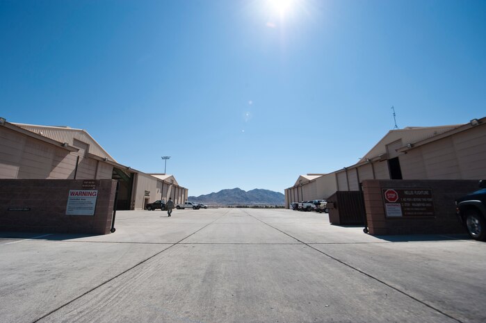 With redundancy in the number of entry control points on the Nellis Air Force Base flightline, the 99th Air Base Wing and the 57th Wing collaborated to close numerous ECPs in order to make the flightline more secure. The proposal to close several ECPs was initiated by the 99th Security Forces Squadron and was approved by the 99th ABW and 57th WG commanders. Select ECPs are scheduled to close Sept. 15. (U.S. Air Force photo by Airman 1st Class Thomas Spangler)