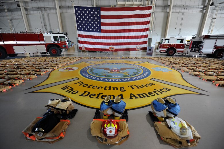 DOD Fire Academy Pays Respect To The Fallen Firefighters Of 9 11 
