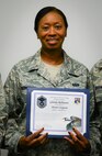 Tech. Sgt. Glenda Robinson, 919th Special Operations Wing staff, was selected for promotion to master sergeant via the Promotion Enhancement Program.  She will sew on her new stripe Oct. 1.  The 919th Special Operations Wing had seven PEP promotees this year.  (U.S. Air Force photo/Tech. Sgt. Cheryl Foster)