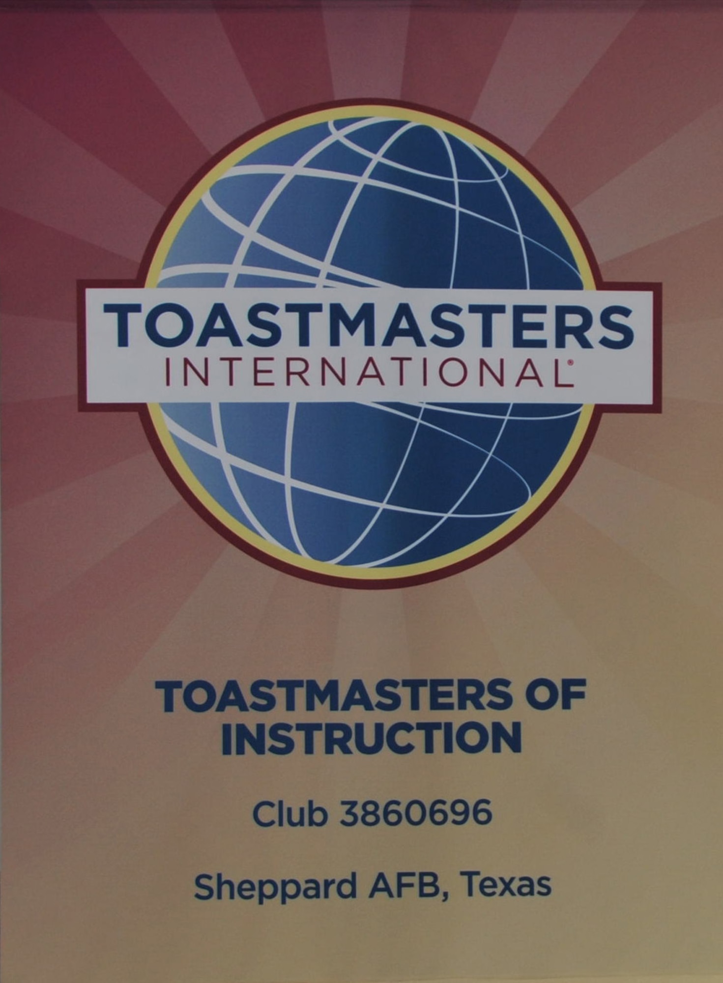 The Toastmasters of Instruction Club on Sheppard Air Force Base, Texas, has been providing opportunities for service members and their families to better themselves when it comes to glossophobia, the fear of public speaking. Toastmasters is designed to help people overcome their fear by helping them develop confidence in their ability to communicate. (U.S. Air Force photo/Airman 1st Class Robert L. McIlrath)