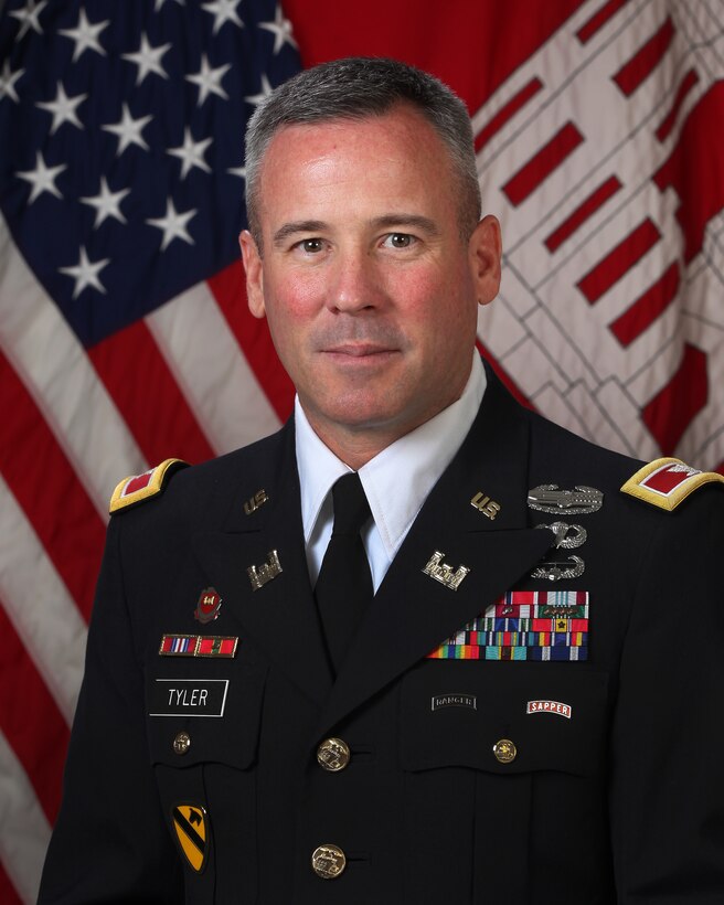 District Commander Col. Matthew R. Tyler