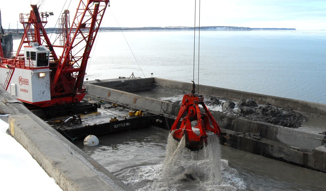 Port of Anchorage dredging operations