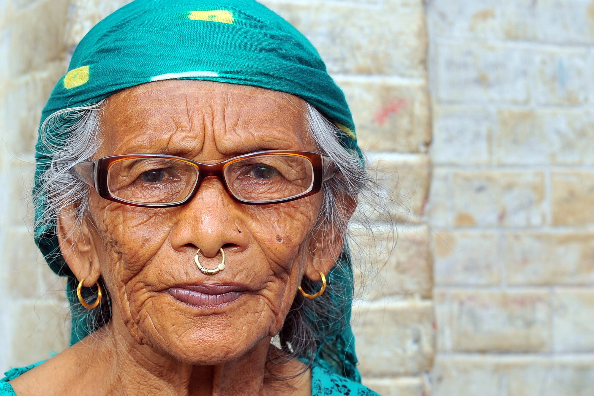 A patient waits to be seen by Operation Pacific Angel-Nepal optometrists at a health services outreach site in Shaktikhor, Nepal, Sept. 12, 2014. PACANGEL helps cultivate common bonds and foster goodwill between the U.S., Nepal and regional nations by conducting multilateral humanitarian assistance and civil military operations. (U.S. Air Force photo by Staff Sgt. Melissa B. White/Released)