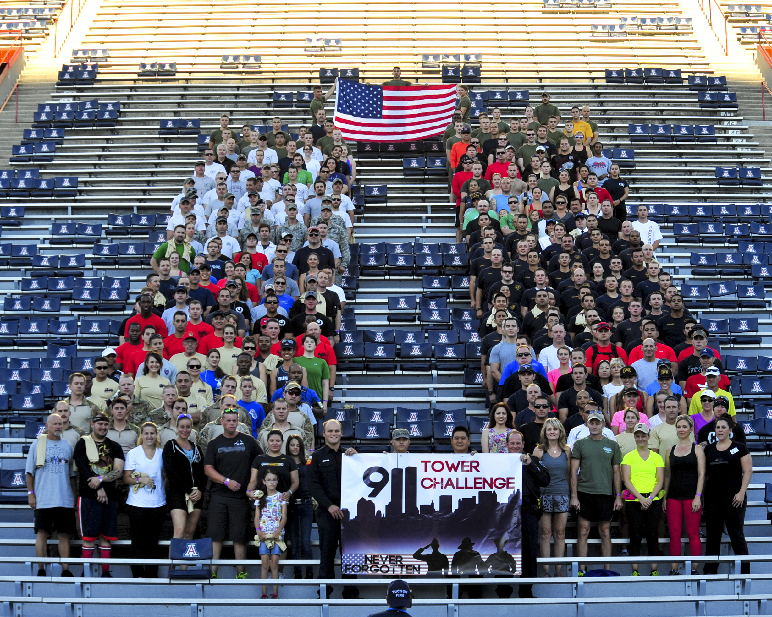 9 11 Tower Challenge Held At Uofa Davis Monthan Air Force Base